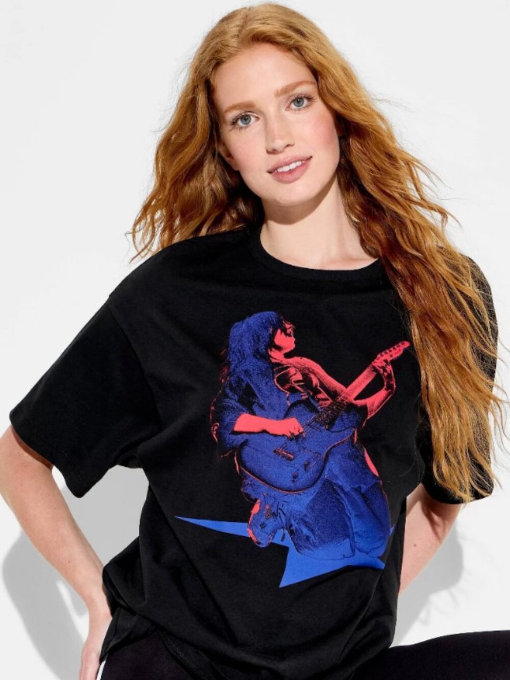 NEW Women's Billie Eilish Tour Short Sleeve Graphic Large T-Shirt